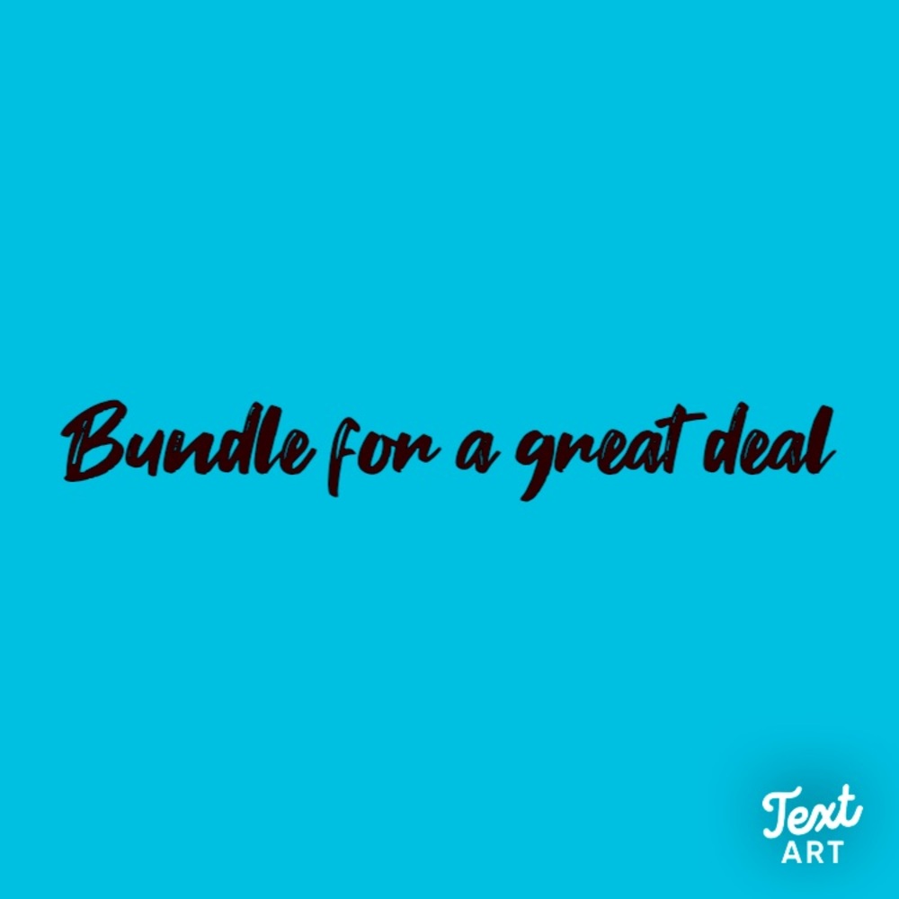 Bundle 3 items for a awesome deal